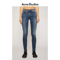 Acne Studios 2021春夏新款中腰紧身牛仔裤小脚铅笔裤 A00202-863