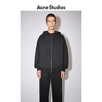 Acne Studios 2021早春新款潮流黑色连帽卫衣拉链外套 BI0111-900