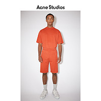 Acne Studios 2021春夏新款时尚橘红色全棉休闲短裤男 BE0057-ADX