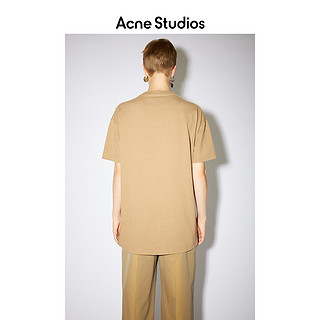 Acne Studios 2021春季新款简约宽松标签纯棉短袖T恤 AL0199-ADV