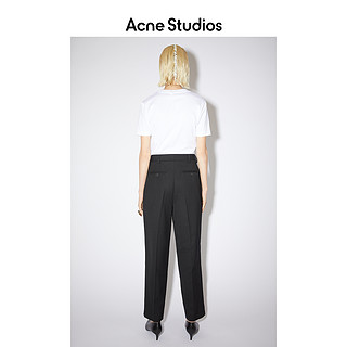 Acne Studios 2021春季新款黑色直筒宽松长裤西装裤 AK0386-900