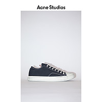 Acne Studios 2021春季新款潮流黑色百搭帆布鞋板鞋男 BD0153-CGL