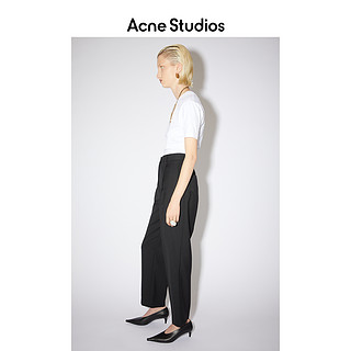 Acne Studios 2021春季新款黑色直筒宽松长裤西装裤 AK0386-900