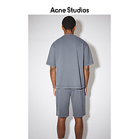 Acne Studios 2021春夏新款个性纯色圆领纯棉短袖T恤 BL0198-BHR