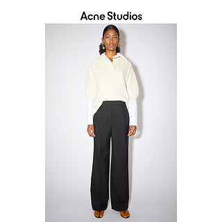 Acne Studios 2020秋冬新款简约黑色高腰直筒休闲长裤 AK0318-900