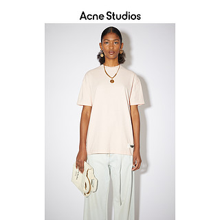 Acne Studios 2021春季新款简约百搭圆领纯棉短袖T恤 AL0199-AD2