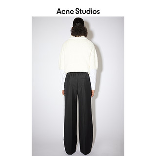 Acne Studios 2020秋冬新款简约黑色高腰直筒休闲长裤 AK0318-900