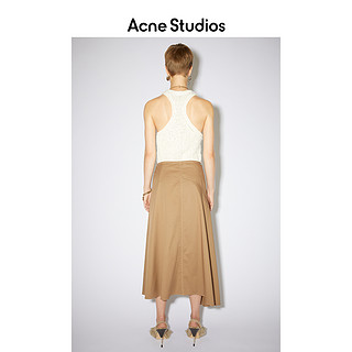 Acne Studios 2021春季新款设计感休闲不规则半身长裙 AF0186-ADV