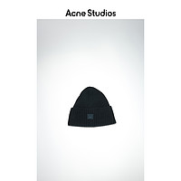 Acne Studios Face2021春季黑色笑脸针织毛线帽儿童帽 D40006-900