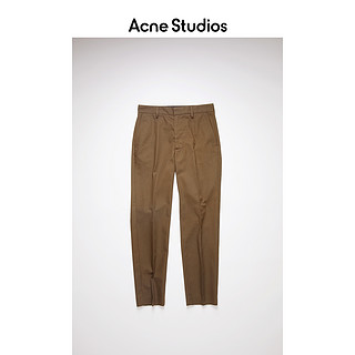 Acne Studios 2021春季新款休闲质感直筒棉裤西装裤 BK0325-CA3