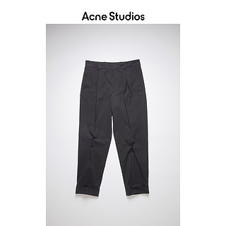 Acne Studios 2021春季新款黑色休闲西装裤窄脚裤男士 BK0382-900