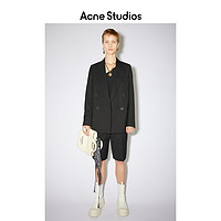 Acne Studios 2021春季新款经典版型黑色西装外套女 AH0130-900