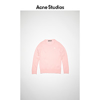 Acne Studios Face2021春季新款粉色笑脸羊毛毛衣儿童 D60011-AD1