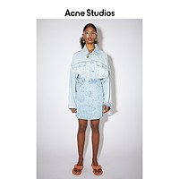 Acne Studios 2021春季新款设计感涡纹高腰牛仔短裙女 AF0189-AAN