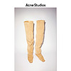 Acne Studios 2021春季新款摩洛哥式麂皮平底长筒靴女 AD0370-AEK