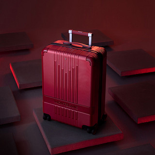Montblanc/万宝龙#MY4810登机旅行箱（旅行箱(图示仅代表红色特别款37L)、黑色登机箱37L）