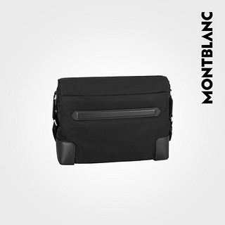 Montblanc/万宝龙全新蓝色宣言系列邮差包 纯黑款