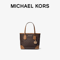 MICHAEL KORS 迈克·科尔斯 Eva 女士超小号老花托特包迷你菜篮子斜挎包