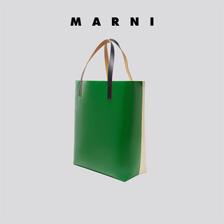 Marni2021新款早春系列拼色购物袋