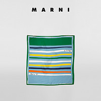 Marni2021新款早春系列女款条纹丝巾