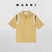 Marni2021新款早春系列男士棉质短袖衬衫