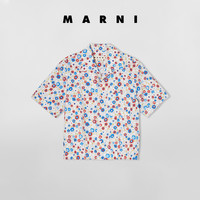 Marni2021新款早春系列男士印花短袖衬衫