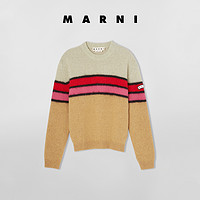 Marni2021新款早春系列男士拼色针织衫