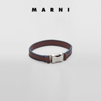 Marni2021新款早春系列男士皮革手镯