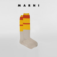 Marni2021新款早春系列拼色针织女袜