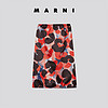 Marni2021新款早春系列抽象图案印花半身裙