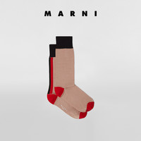 Marni2021新款早春系列拼色针织女袜