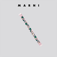 Marni 2021新款早春系列女款印花流苏丝巾