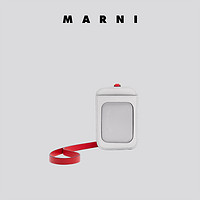 Marni 2021新款早春系列Saffiano皮革三色卡包