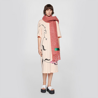 Marni 2021新款早春系列印花短袖连衣裙