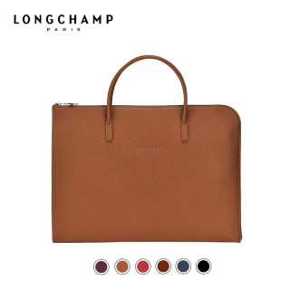 longchamp珑骧  男士 le foulonné 中号公文包
