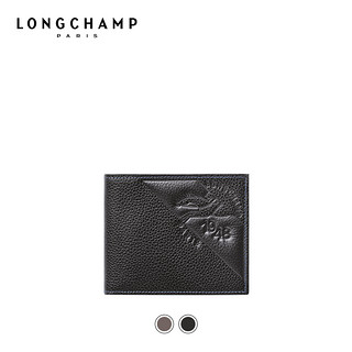 LONGCHAMP珑骧 Le Foulonné Sport系列新款男士钱包长款折叠钱包