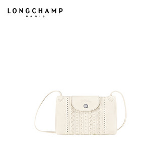 Longchamp 珑骧l1061hvb女士单肩包 Longchamp珑骧le Pliage Cuir系列新款女包小号蕾丝元素斜挎包 报价价格评测怎么样 什么值得买