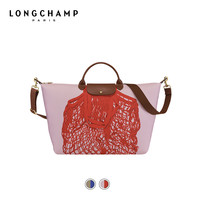 LONGCHAMP珑骧 Le Pliage Filet系列联名新款女包 网兜设计旅行袋
