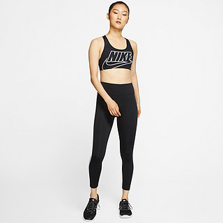 Nike耐克官方女子中强度支撑一片式衬垫运动内衣新年款大勾BV3644