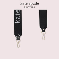 kate spade ks make it mine 标志网纹钩扣固定可调节斜挎背带