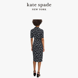 kate spade ks mainline 女士蒲公英印花衬衫裙纽扣连衣裙