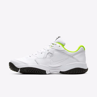 NIKE 耐克 Court Lite 2 男子网球鞋 AR8836-107 白色/荧光黄/黑 42