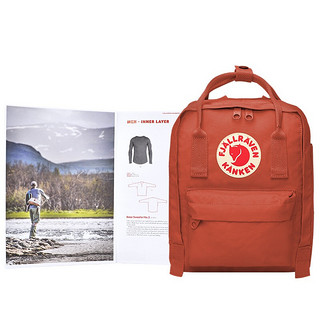 FJÄLLRÄVEN 北极狐 Kanken Mini系列 男女款休闲运动双肩包 23561 333 罗文红 7L