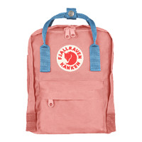 FJÄLLRÄVEN 北极狐 Kanken Mini系列 男女款休闲运动双肩包 23561 312-508 粉色-空军蓝 7L