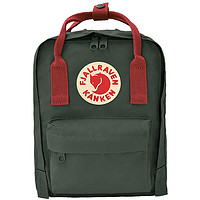 FJÄLLRÄVEN 北极狐 Kanken Mini系列 男女款休闲运动双肩包 23561 660/326 森林绿/公牛红 7L