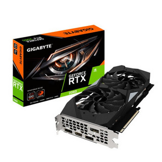 GIGABYTE 技嘉 RTX 2060 OC 高频版 显卡 6G