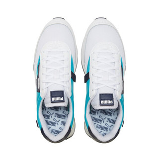 PUMA 彪马 官方 新款男女同款复古休闲鞋 FUTURE RIDER 374995 彪马白-水蓝色-01 35.5