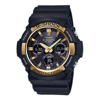 CASIO 卡西欧 G-SHOCK系列 52.5毫米石英腕表 GAS-100G-1A