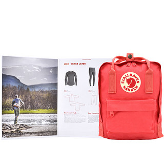 FJÄLLRÄVEN 北极狐 Kanken Mini系列 男女款休闲运动双肩包 23561-319 桃粉 7L