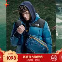 TheNorthFace北面羽绒服男户外保暖防泼水上新|4U83 Q31/蓝色 M
